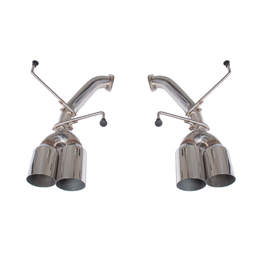 2022-Up Subaru WRX | Axle Back Muffler Delete Single Wall 4 Quad Tips Exhaust image 2