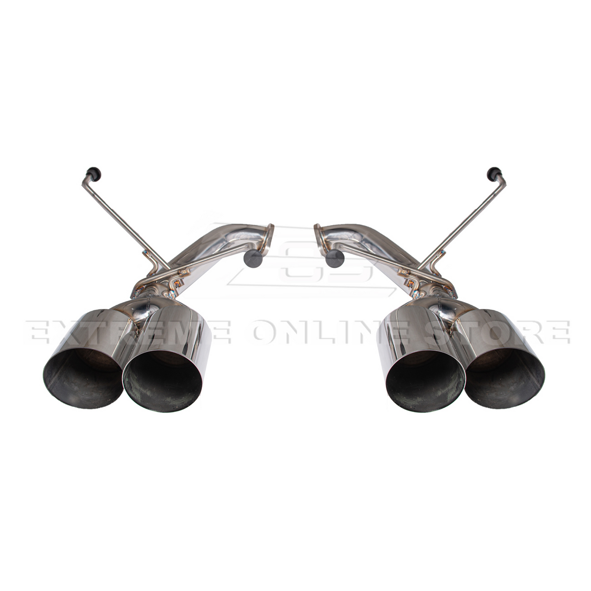 2022-Up Subaru WRX | Axle Back Muffler Delete Single Wall 4 Quad Tips Exhaust image 11