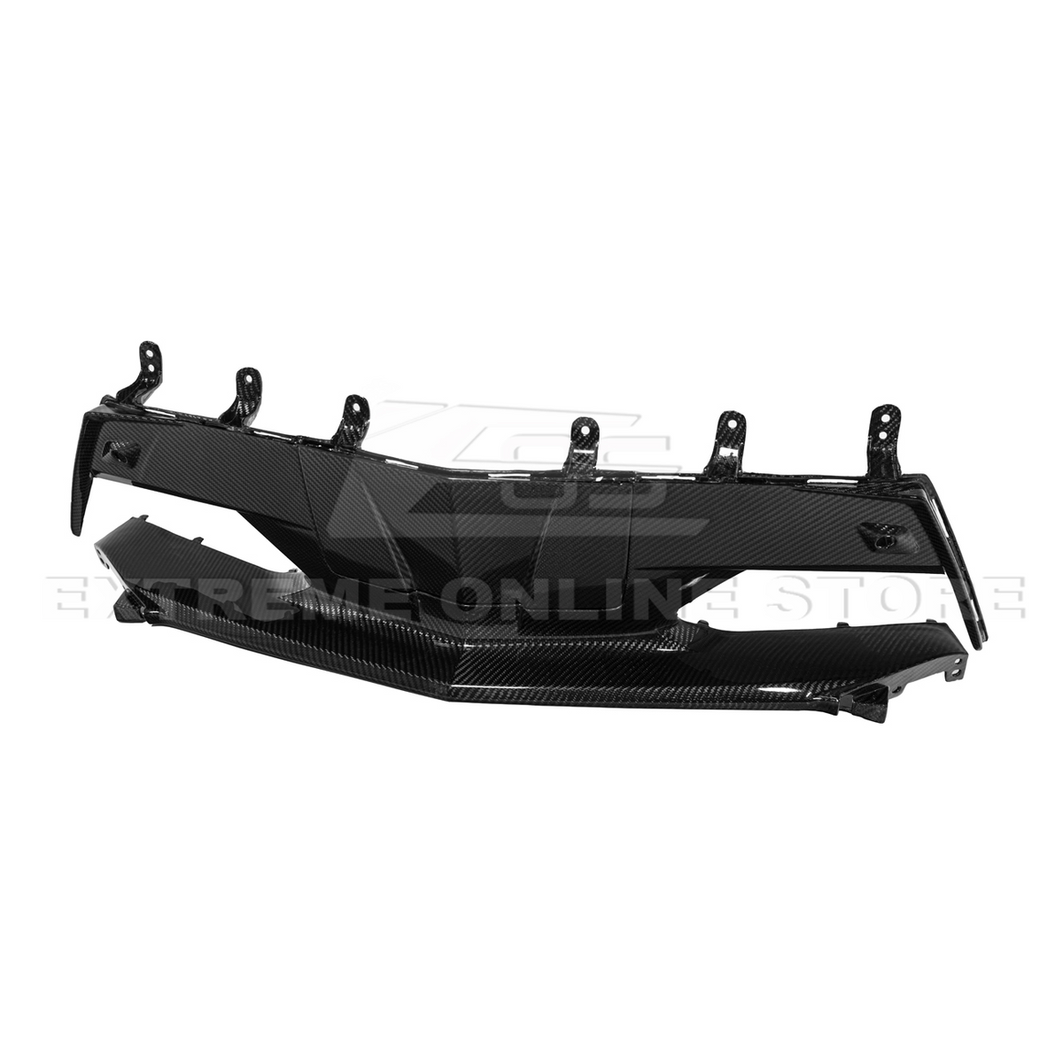 Chevrolet Corvette C8 DRY CARBON FIBER Fascia Panel Grille Cover image 16