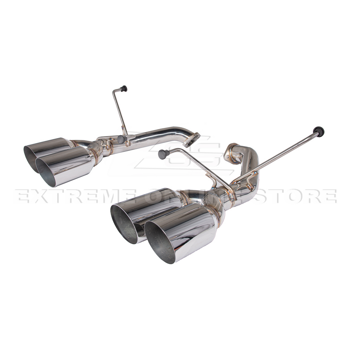2022-Up Subaru WRX | Axle Back Muffler Delete Single Wall 4 Quad Tips Exhaust image 9