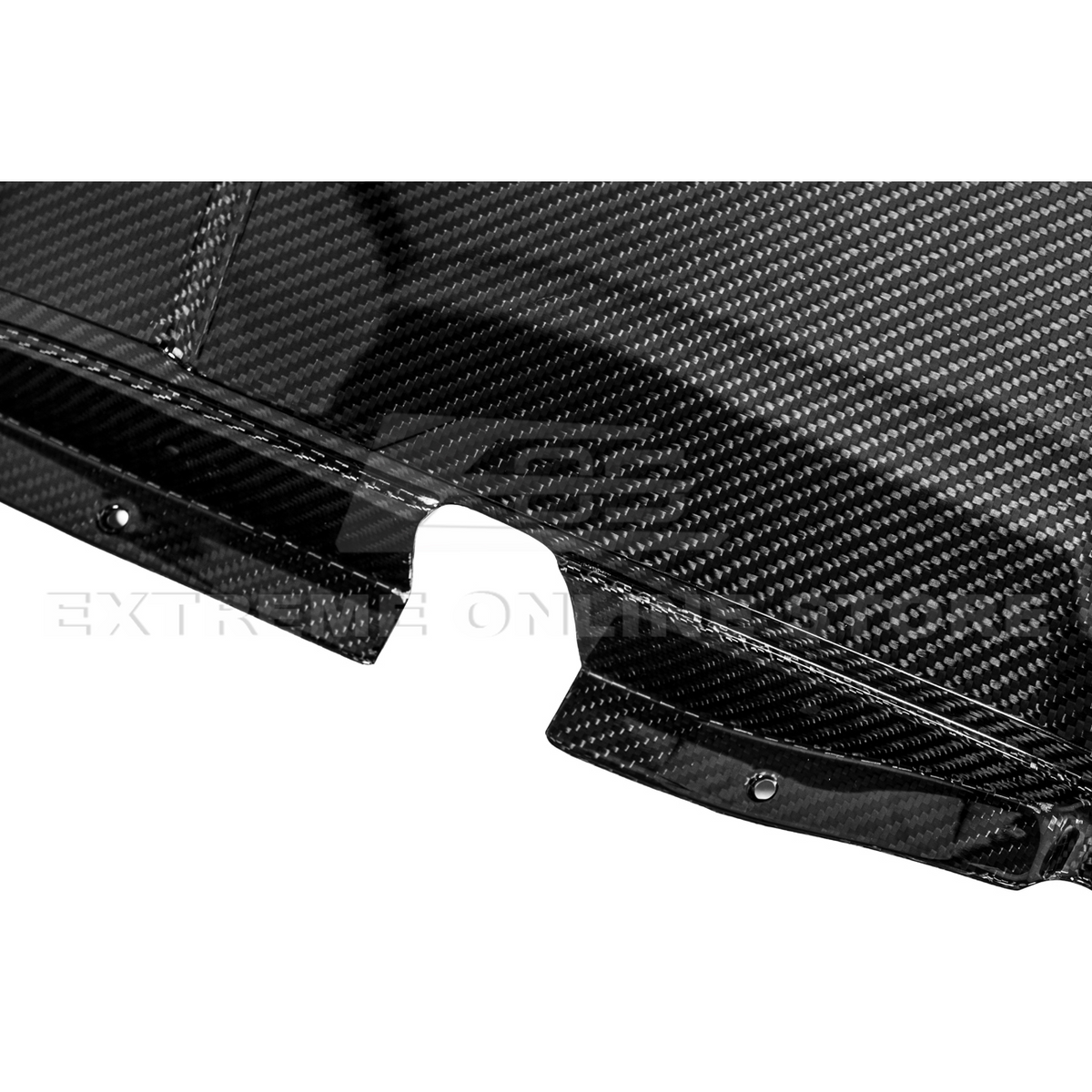 Chevrolet Corvette C8 DRY CARBON FIBER Top Roof Pillar Bow image 17