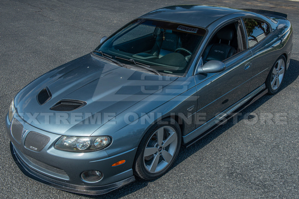 2004-06 Pontiac GTO Carbon Fiber Front Hood Vent Cover image 7
