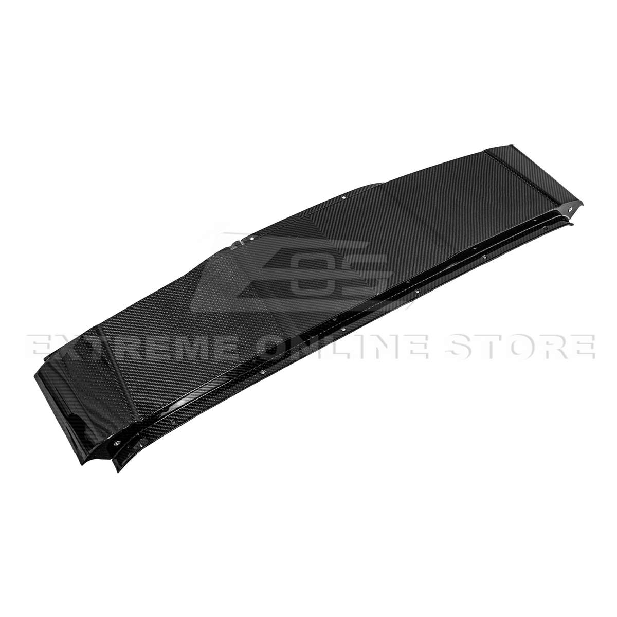 Chevrolet Corvette C8 DRY CARBON FIBER Top Roof Pillar Bow image 13