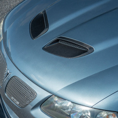 2004-06 Pontiac GTO Carbon Fiber Front Hood Vent Cover image 3