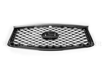 2018-Up Infiniti Q50 Front Bumper Grille Cover image 3