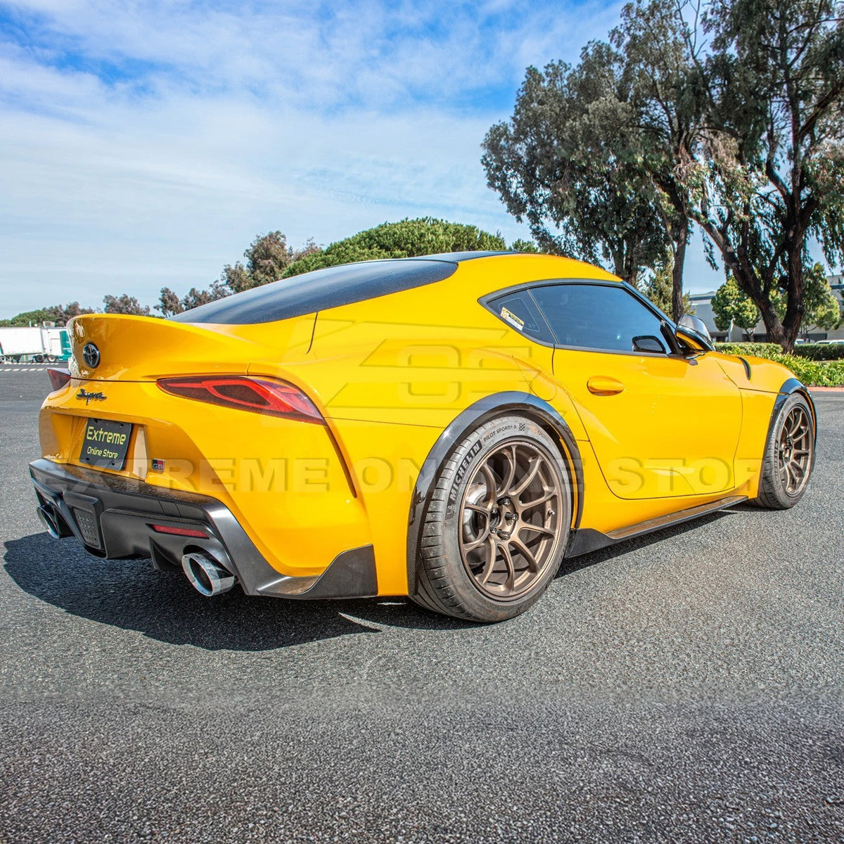 2020-Up Toyota GR Supra Add-On Side Fender Flare image 18