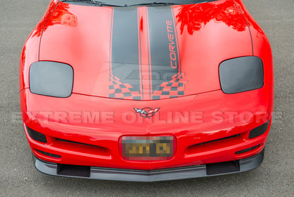 Chevrolet Corvette C5 DRY Carbon Fiber Front Headlight Covers image 4