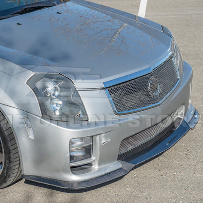 2003-08 Cadillac CTS-V | CARBON FIBER Package Front Bumper Lower Lip Splitter image 7