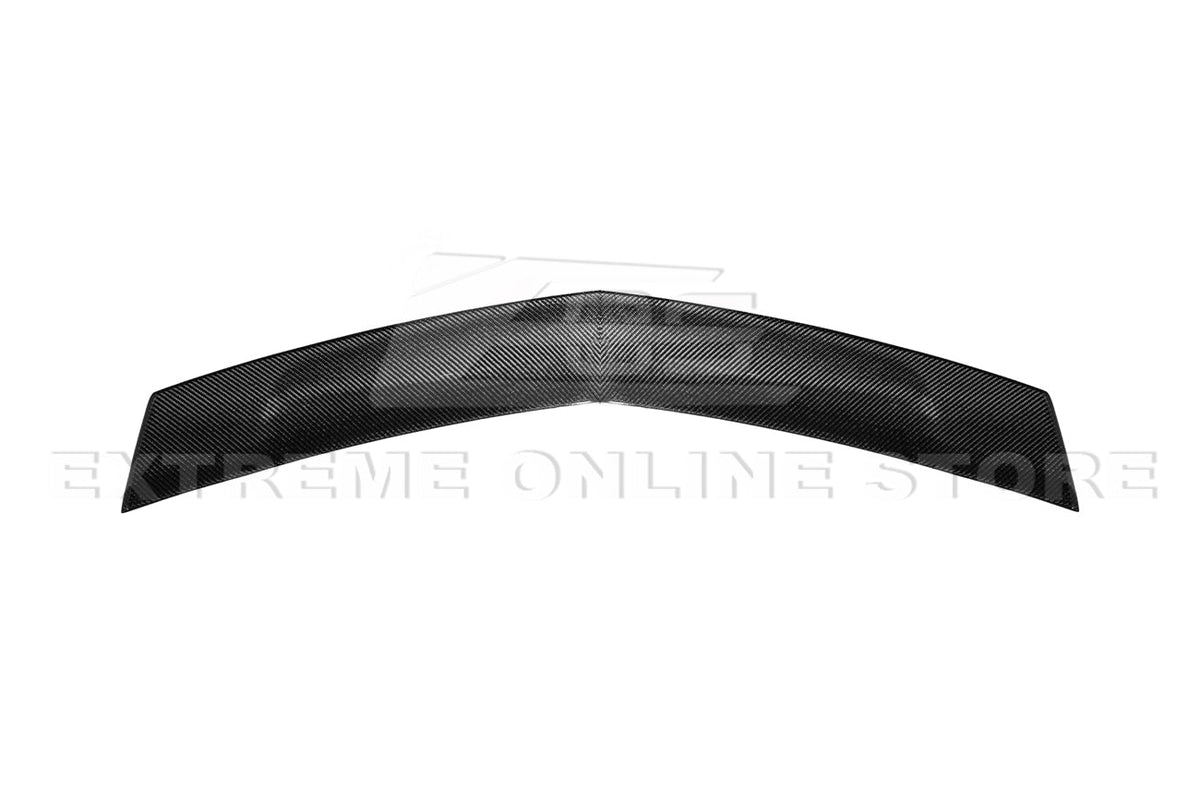 2016-19 Cadillac ATS-V Sedan Carbon Fiber Rear Trunk Lid Wickerbill Spoiler image 5