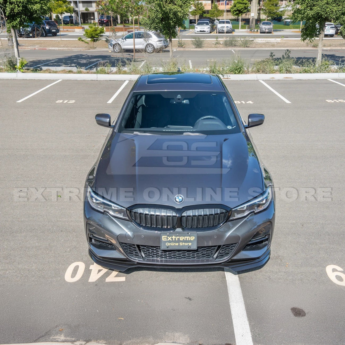2019-Up BMW G20 M-Sport Front Lip Splitter Side Skirt Pair image 5