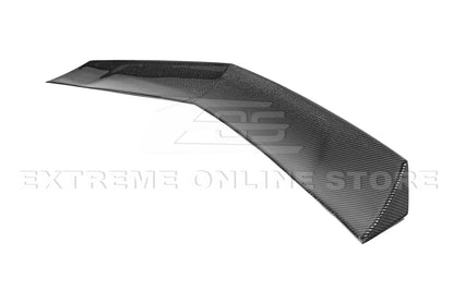 2016-19 Cadillac ATS-V Sedan Carbon Fiber Rear Trunk Lid Wickerbill Spoiler image 4
