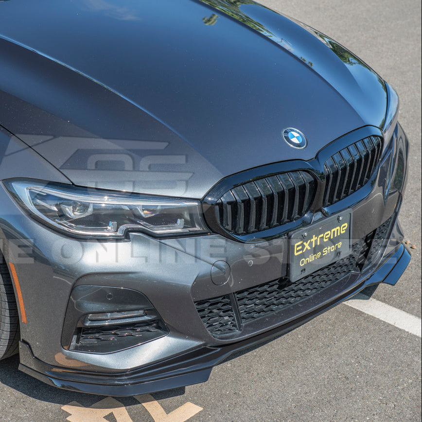 2019-Up BMW G20 3-Series M-Sport Front Bumper Lip Splitter image 5