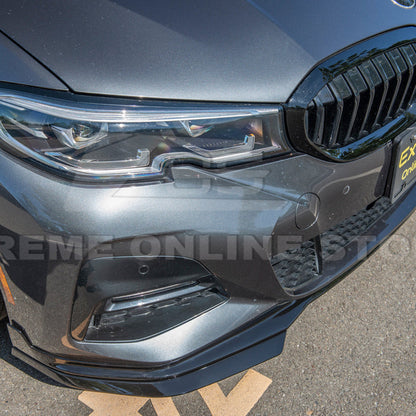 2019-Up BMW G20 3-Series M-Sport Front Bumper Lip Splitter image 8