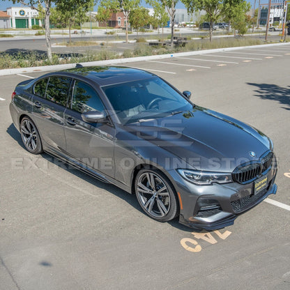 2019-Up BMW G20 M-Sport Front Lip Splitter Side Skirt Pair image 6