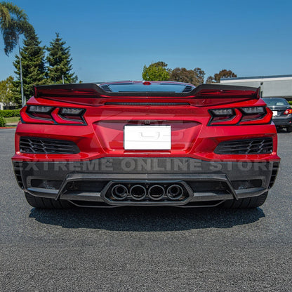 Chevrolet Corvette C8 Z06 DRY CARBON FIBER Rear Side Vent Cover image 6
