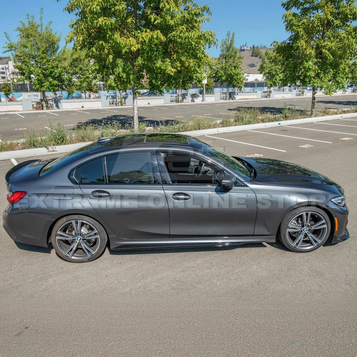 2019-Up BMW G20 3-Series M-Sport Side Skirts Rocker Panel Pair image 5