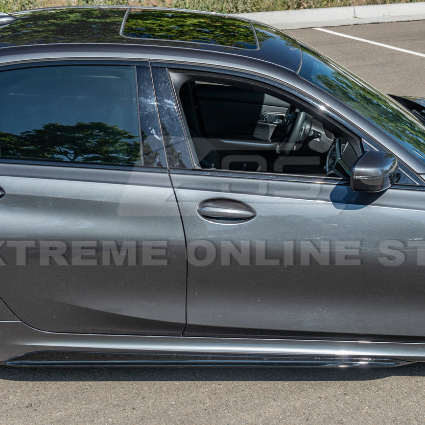 2019-Up BMW G20 3-Series M-Sport Side Skirts Rocker Panel Pair image 7