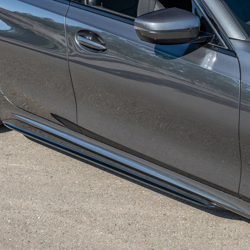 2019-Up BMW G20 3-Series M-Sport Side Skirts Rocker Panel Pair image 1