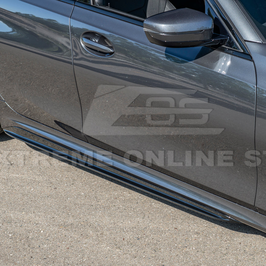 2019-Up BMW G20 3-Series M-Sport Side Skirts Rocker Panel Pair image 8