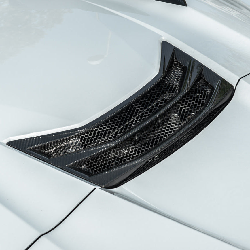 Corvette C8 Convertible Rear Hatch Vent image 3