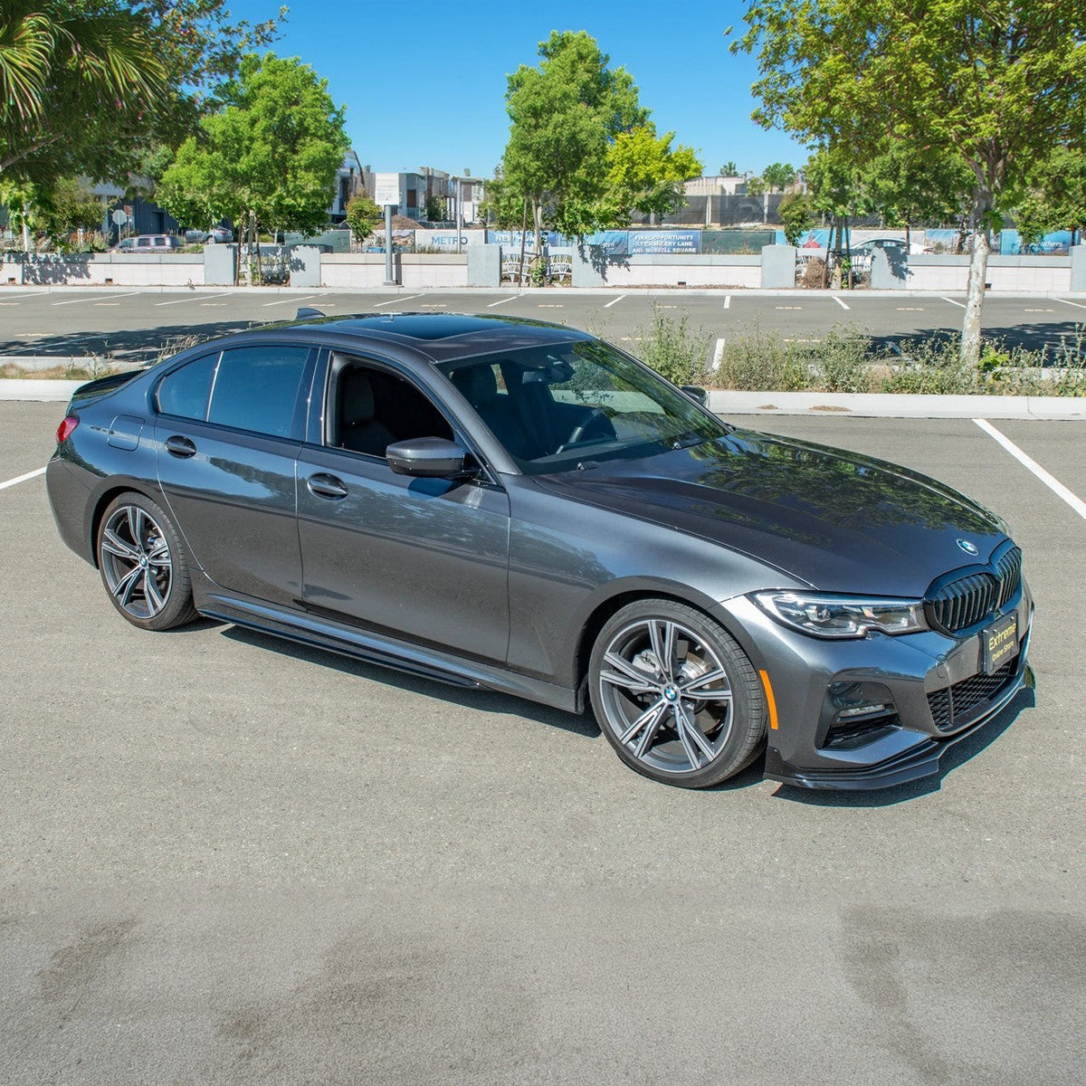 2019-Up BMW G20 G28 3-Series M-Sport Front Lip Side Skirts Rear Spoiler image 1