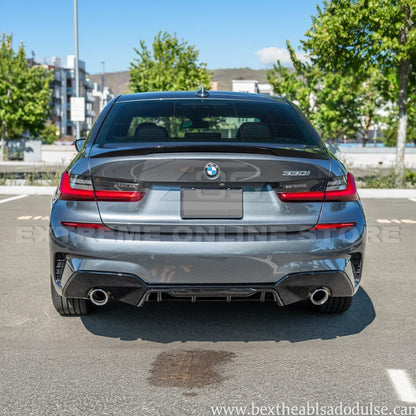 2019-Up BMW G20 G28 3-Series M-Sport Front Lip Side Skirts Rear Spoiler image 8