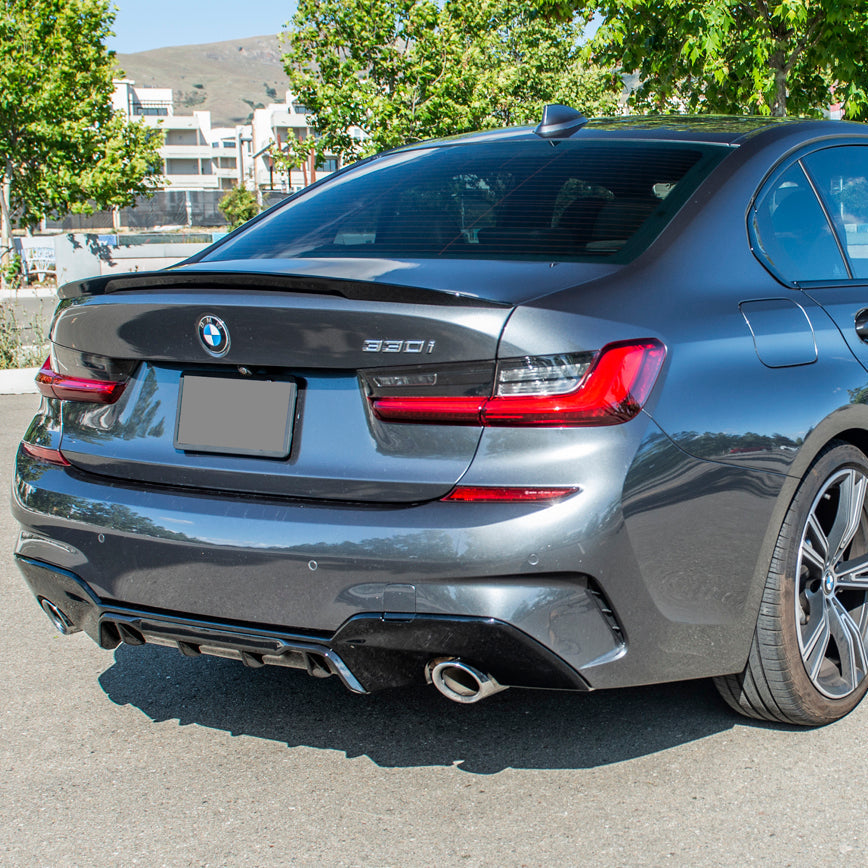 2019-Up BMW G20 3-Series | 21-up G80 M3 Rear Trunk Wing Spoiler image 1
