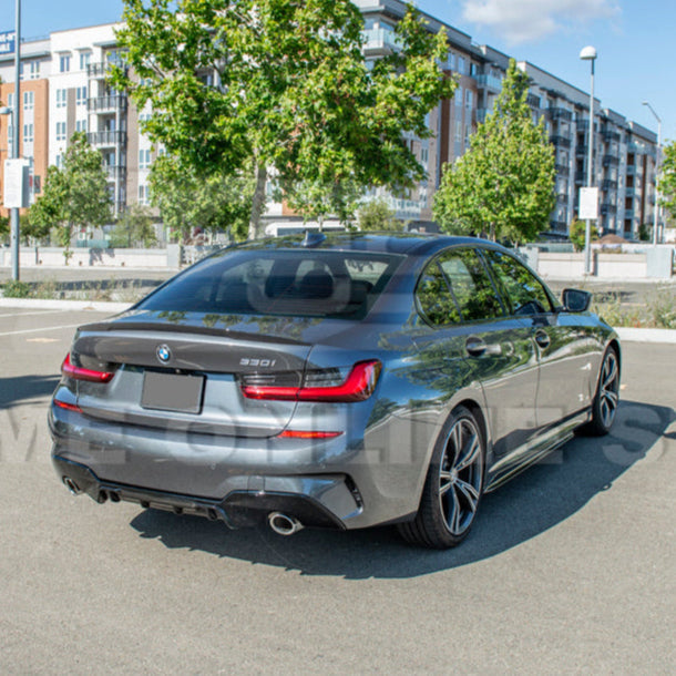 2019-Up BMW G20 3-Series M-Performance Rear Bumper Diffuser image 6