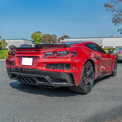 Chevrolet Corvette C8 Z06 DRY CARBON FIBER Rear Side Vent Cover image 4