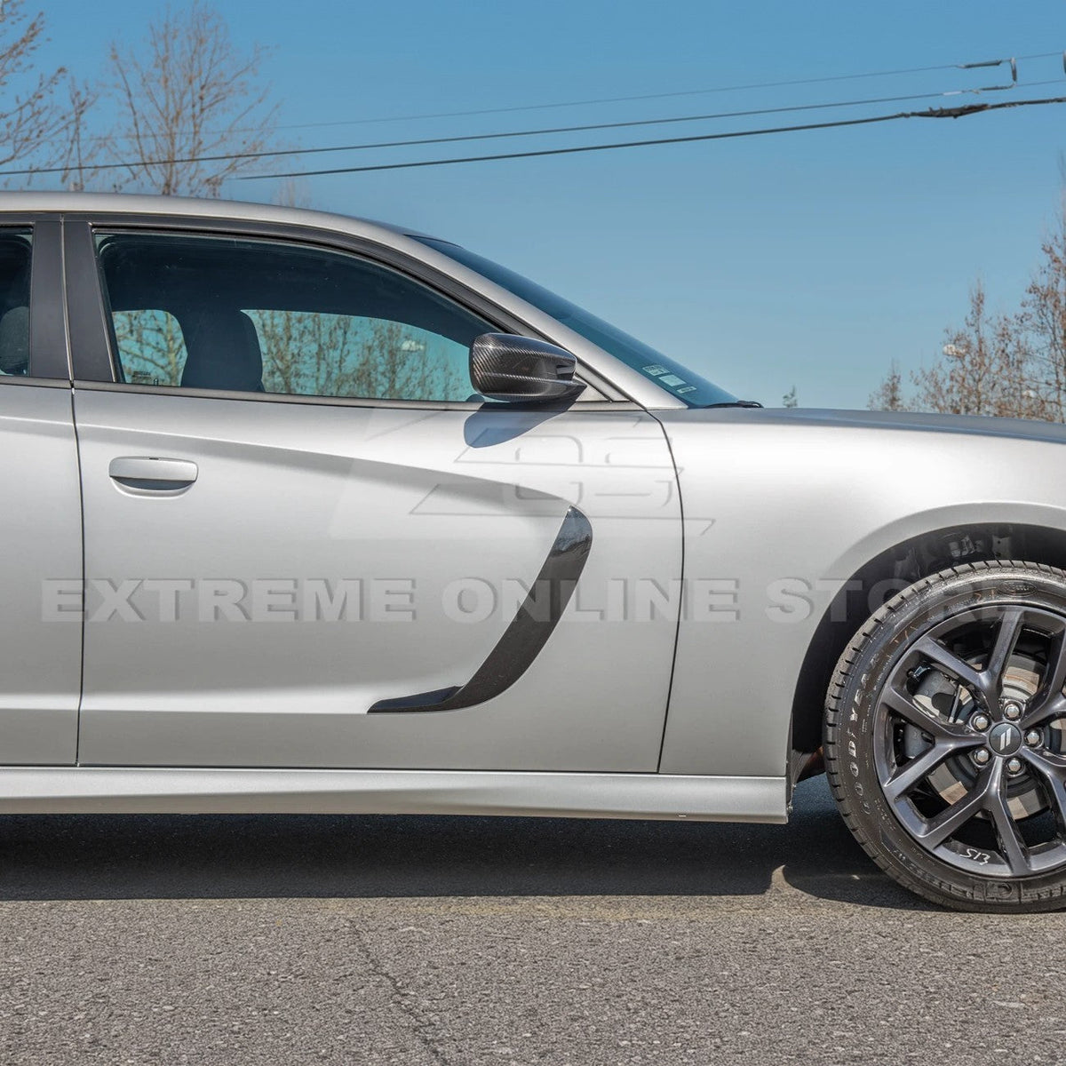 2015-Up Dodge Charger Fender Scoop Door Vent Covers image 3