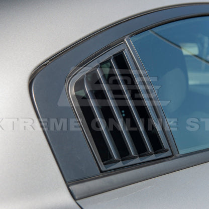 2015-Up Dodge Charger Rear Side Window Louver Sun Shade Cover image 8