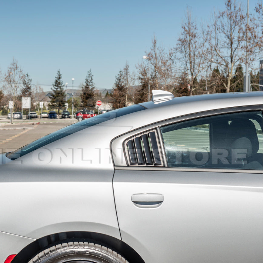 2015-Up Dodge Charger Rear Side Window Louver Sun Shade Cover image 5