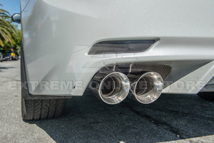 2018-24 Toyota Camry Muffler Delete Axle Back Quad Tips Exhaust image 4