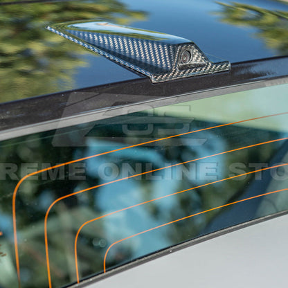 Corvette C8 Convertible DRY CARBON FIBER Rear Decklid Camera Cover image 5