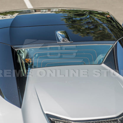 Corvette C8 Convertible DRY CARBON FIBER Rear Decklid Camera Cover image 9