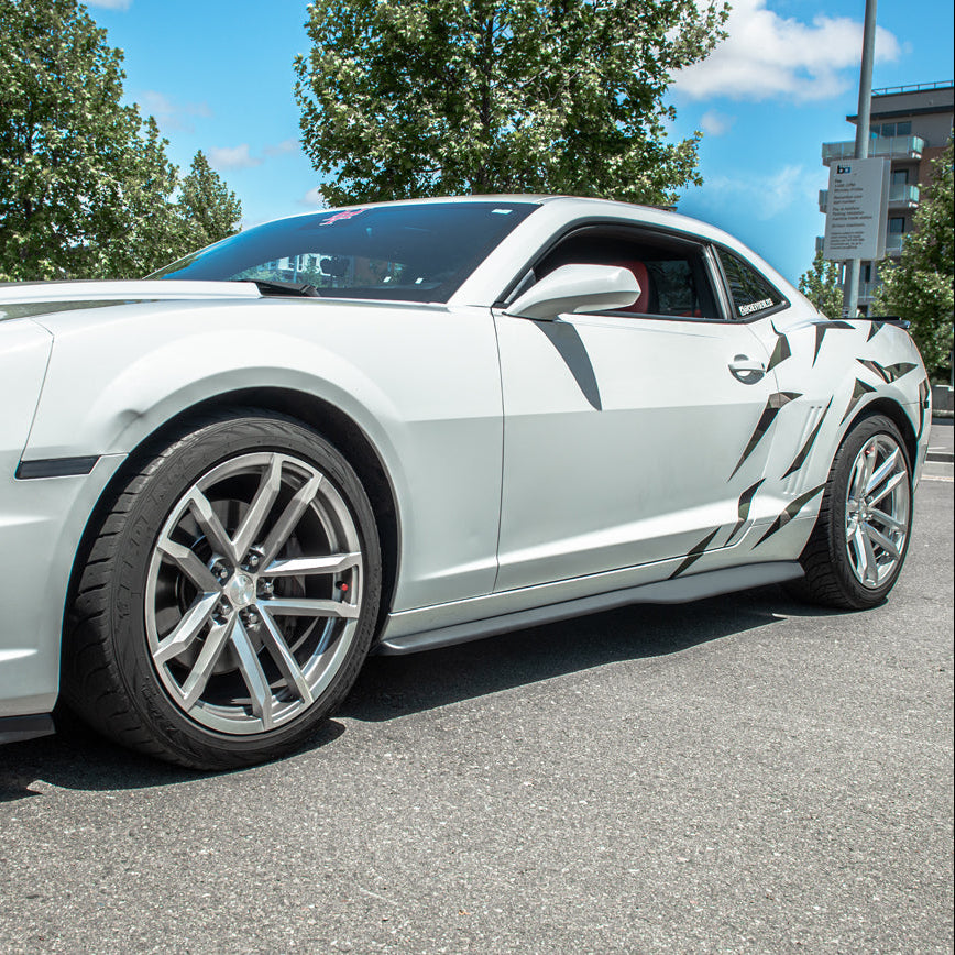2010-15 Camaro ZL1 Conversion Side Skirts Roker Panels image 3