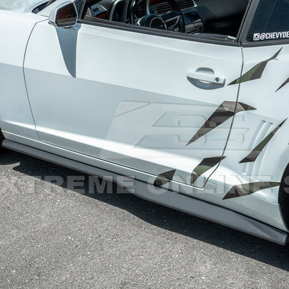 2010-15 Camaro ZL1 Conversion Side Skirts Roker Panels image 9