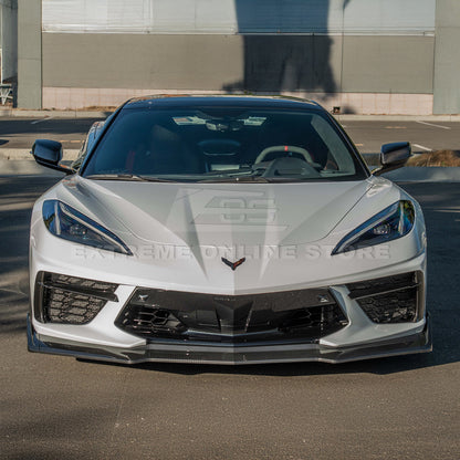 Corvette C8 Stingray Front Splitter [5-Piece Extended Version] image 23