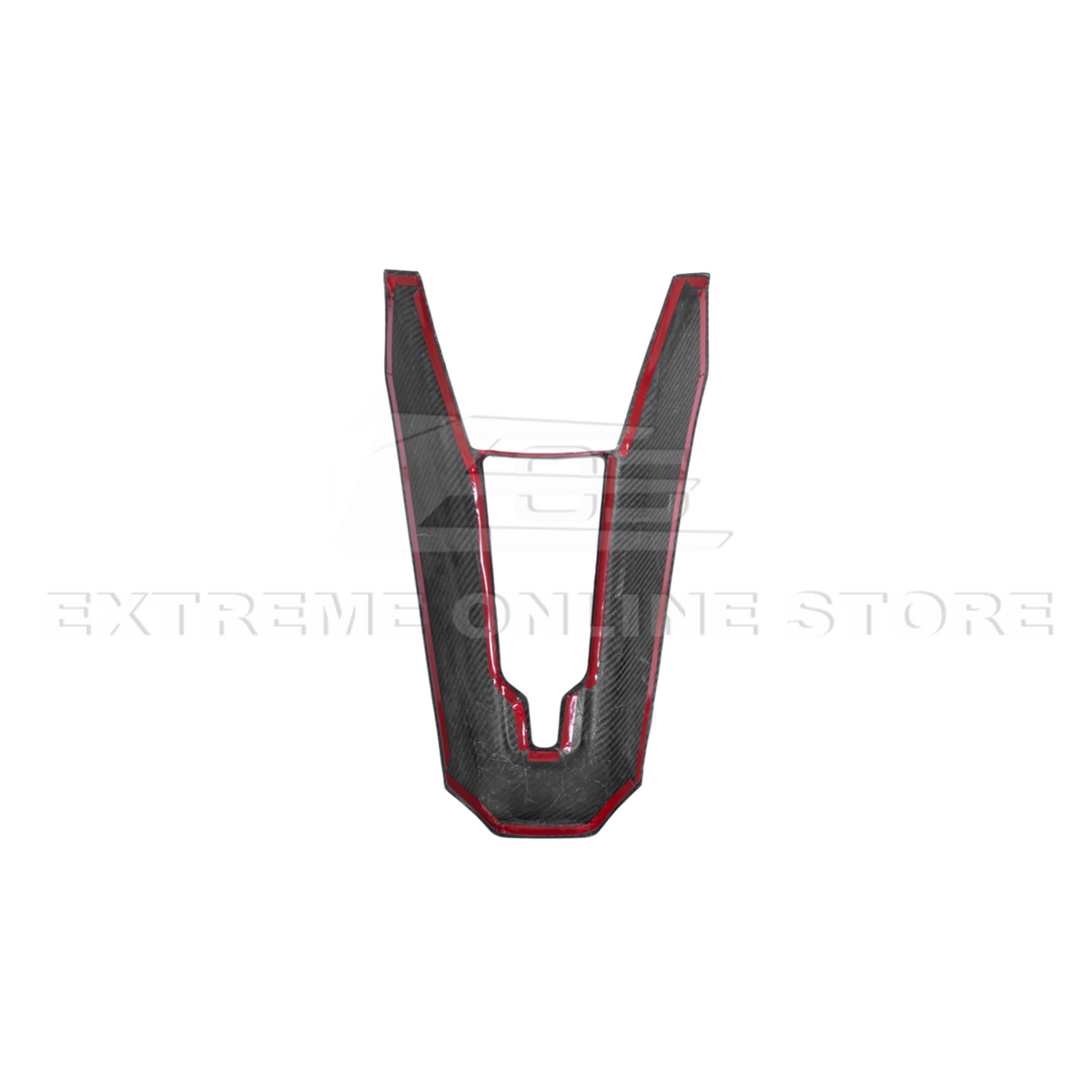 Corvette C8 DRY CARBON FIBER Waterfall Console Cover image 10