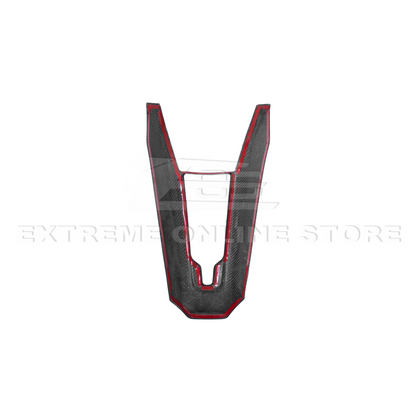 Corvette C8 DRY CARBON FIBER Waterfall Console Cover image 10