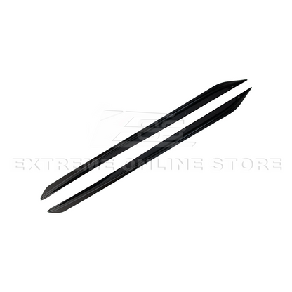 2019-Up BMW G20 M-Sport Front Lip Splitter Side Skirt Pair image 23