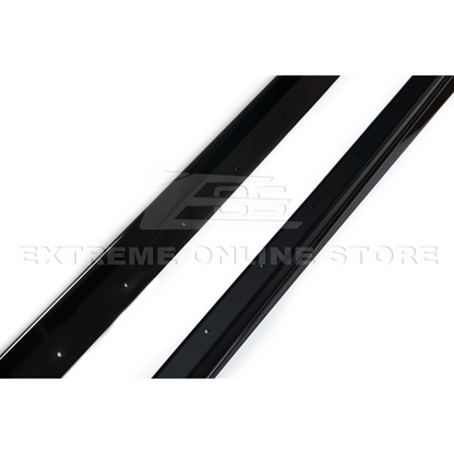 2019-Up BMW G20 M-Sport Front Lip Splitter Side Skirt Pair image 26