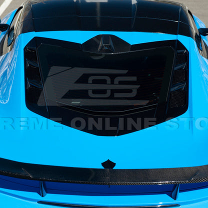 Corvette C8 Coupe DRY CARBON FIBER Rear Decklid Camera Cover image 5