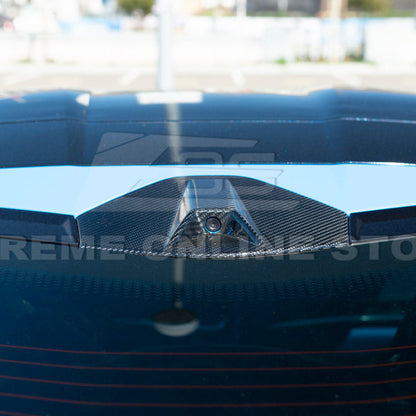 Corvette C8 Coupe DRY CARBON FIBER Rear Decklid Camera Cover image 9