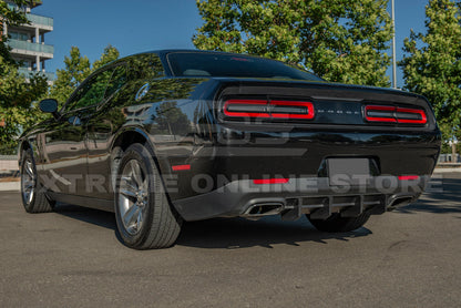 2015-Up Dodge Challenger SRT Add-On Rear Diffuser image 7