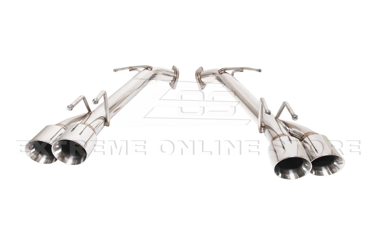 2018-24 Toyota Camry Muffler Delete Axle Back Quad Tips Exhaust image 6