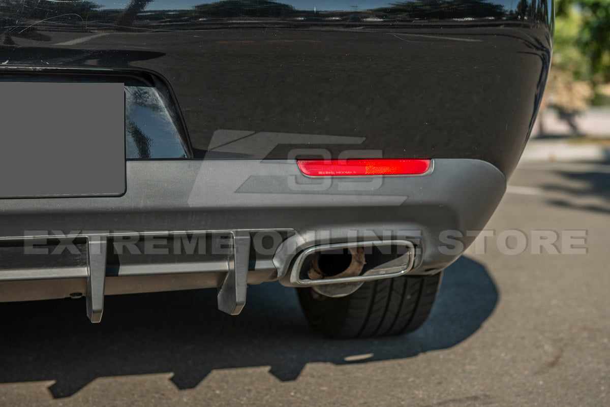 2015-Up Dodge Challenger SRT Add-On Rear Diffuser image 8
