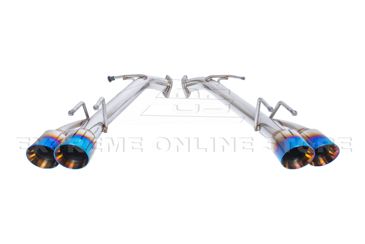 2018-24 Toyota Camry Muffler Delete Axle Back Quad Tips Exhaust image 12