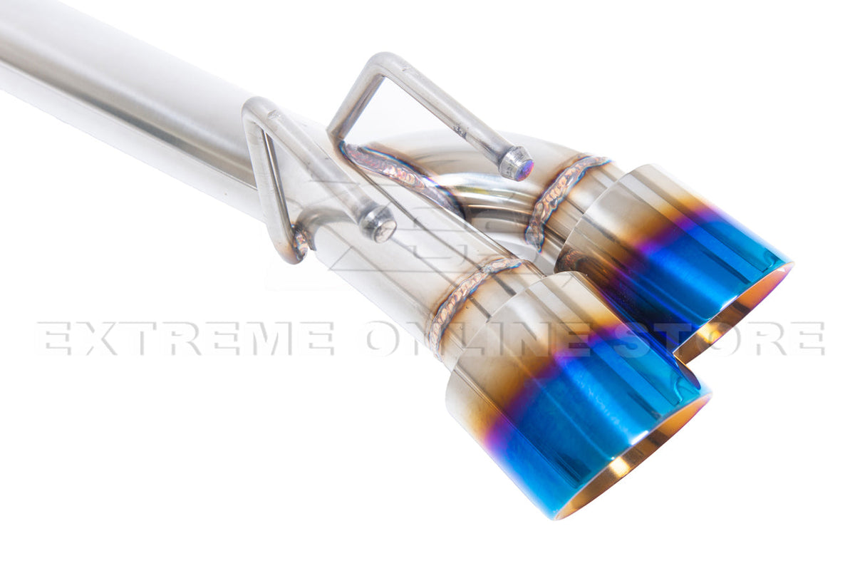 2018-24 Toyota Camry Muffler Delete Axle Back Quad Tips Exhaust image 13