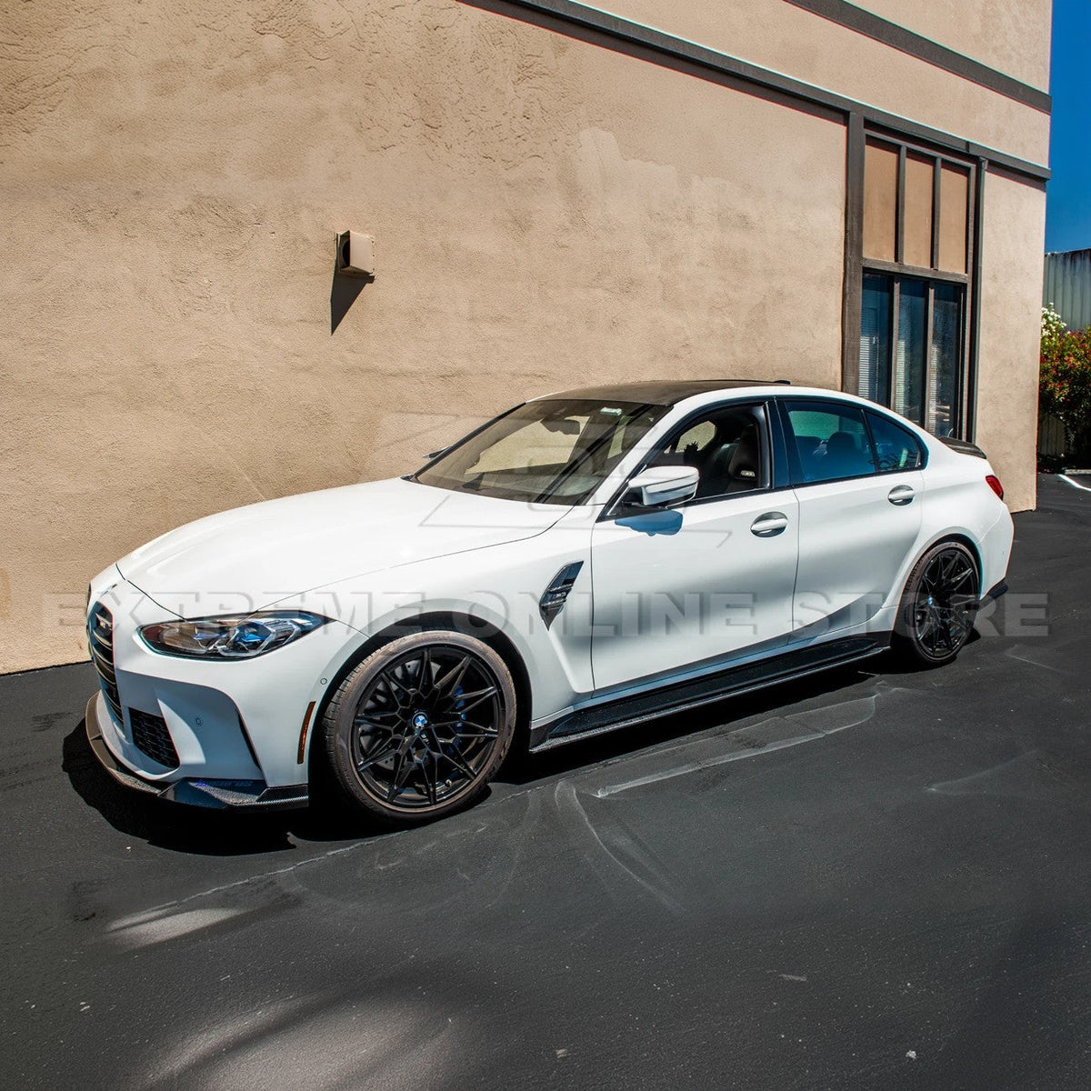 2021-Up BMW G80 M3 Carbon Fiber Side Fender Vent Trim Cover image 4
